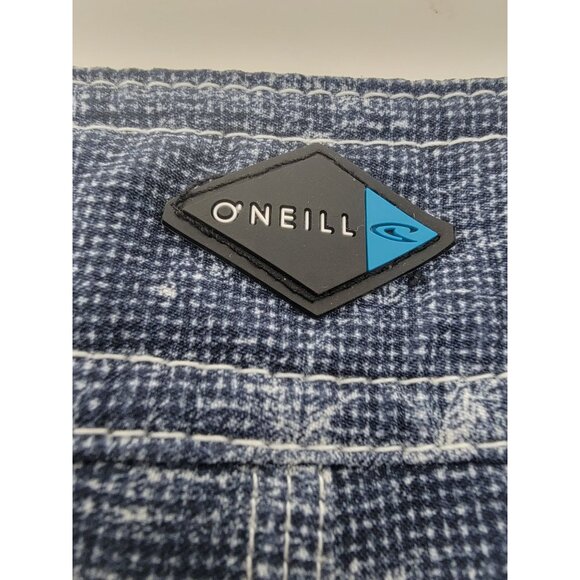 O'Neil Boars Shorts Size 32 Men's Red White Blue Drawstring Waist Pockets - Picture 4 of 7